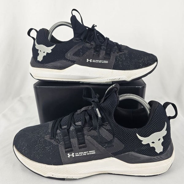 Under Armour Unisex Project Rock BSR Shoes Black 3023006-002 Men's 8,  Womens 9.5
