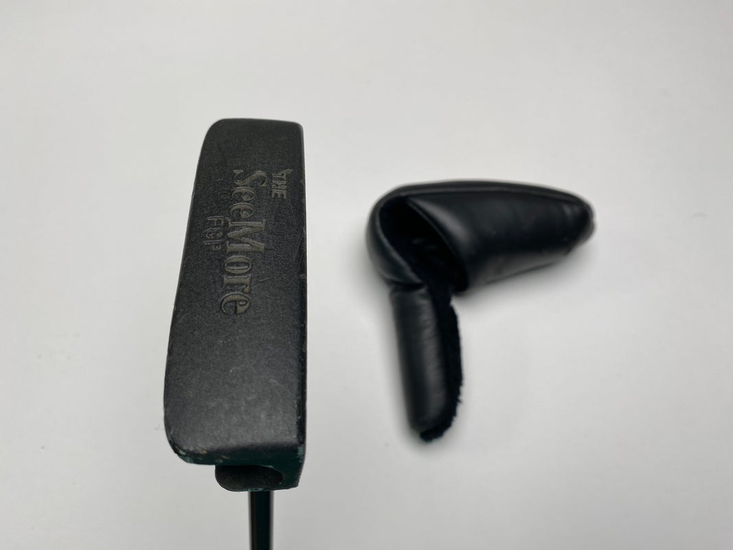 SeeMore Original FGP Milled SS303 Putter, RH+HC, 34