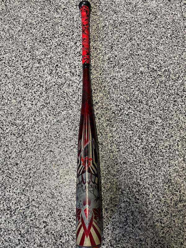 Used BBCOR Certified 2019 DeMarini Alloy Voodoo Bat (3) 28 oz 31