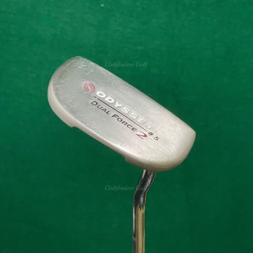 Odyssey Dual Force 2 #5 33" Double-Bend Mid-Mallet Putter Golf Club
