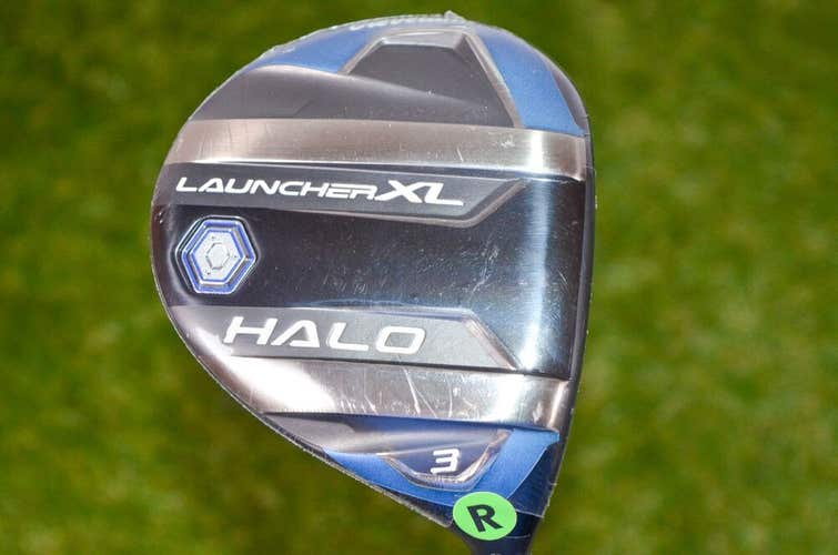 New	Cleveland	Launcher XL Halo	3 Wood 15*	RH	43.5"	Graphite	Regular	Golf Pride