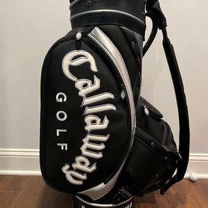 NEW Callaway Big Bertha Staff Golf Bag 6 Way 8 Pockets Shoulder Strap Rain Hood