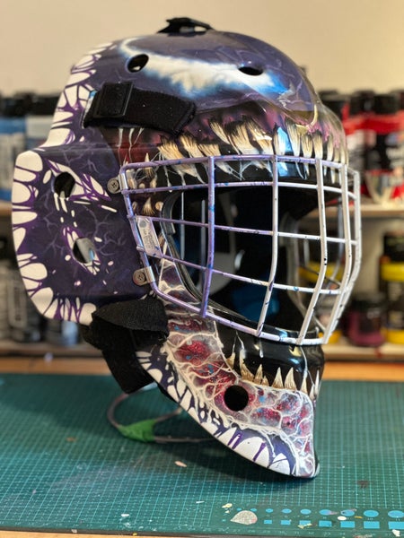 New Image Shark 965 Custom Goalie Mask
