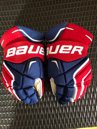 New Bauer Vapor APX2 Gloves 14" Pro Stock