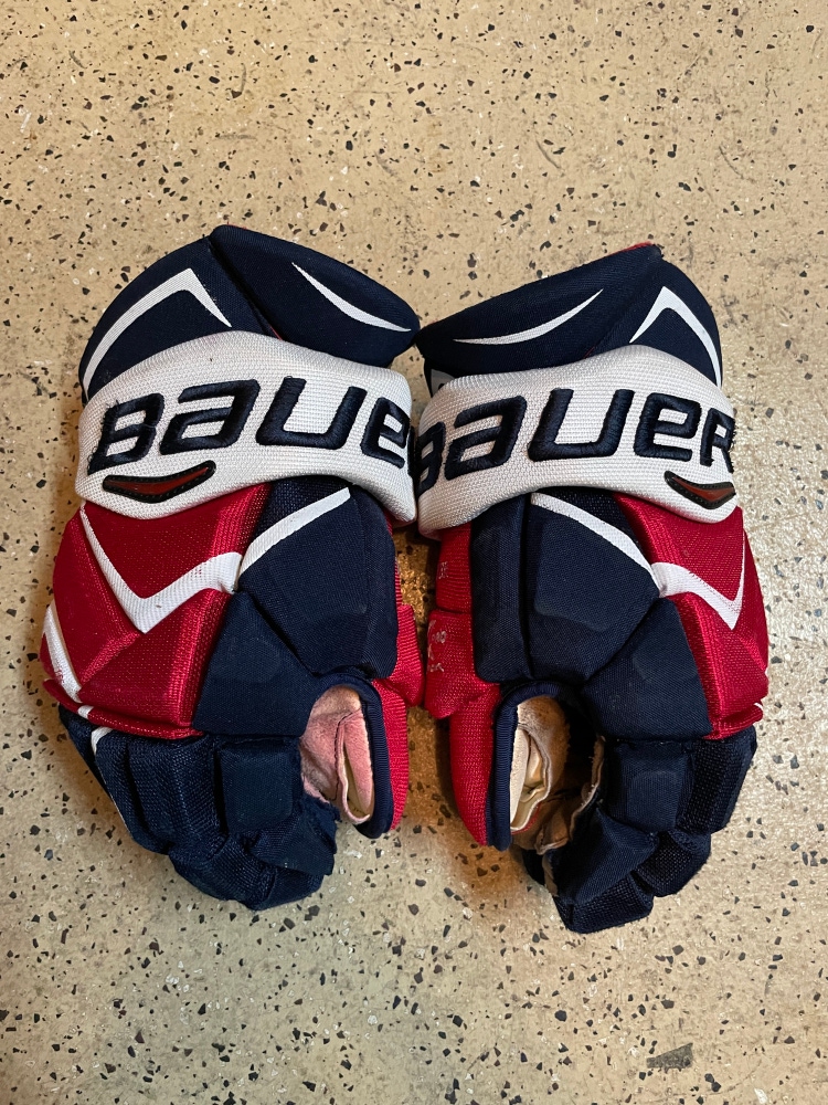Size 14 Pro stock Bauer Vapor 1x pro hockey gloves