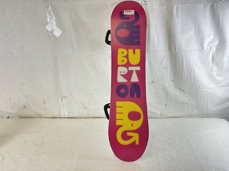 Used Burton Chicklet 90 Cm Girls' Snowboard W Bindings