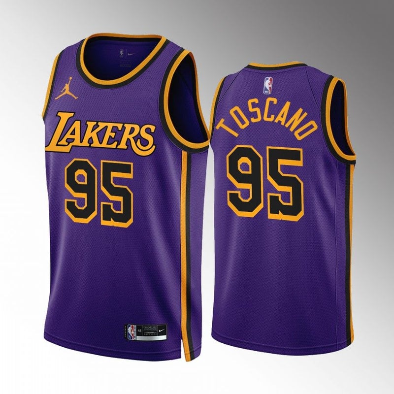 Juan Toscano-Anderson 95 2022-23 Los Angeles Lakers White Classic