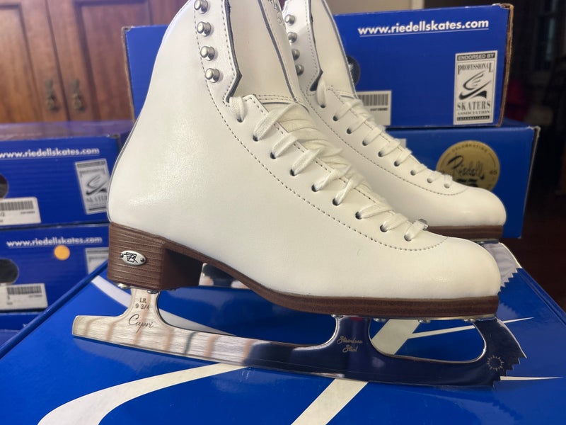 New Riedell 133 Diamond Set Ice Skates Size 5 Medium Width