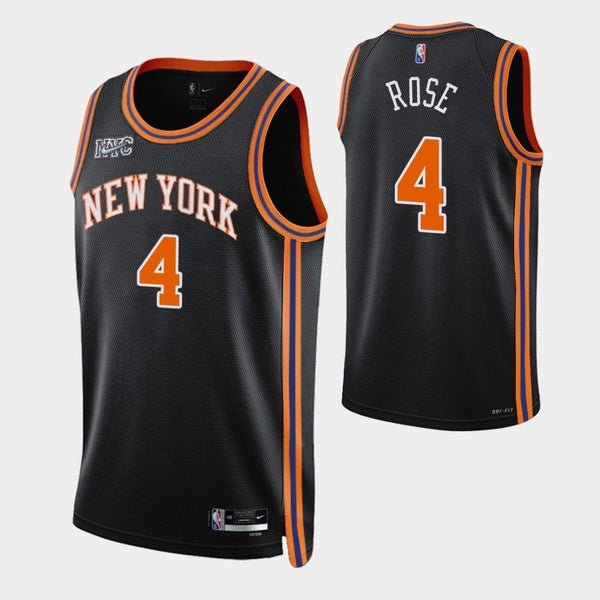 Adidas Derrick Rose New York Knicks Jersey T Shirt NBA Basketball