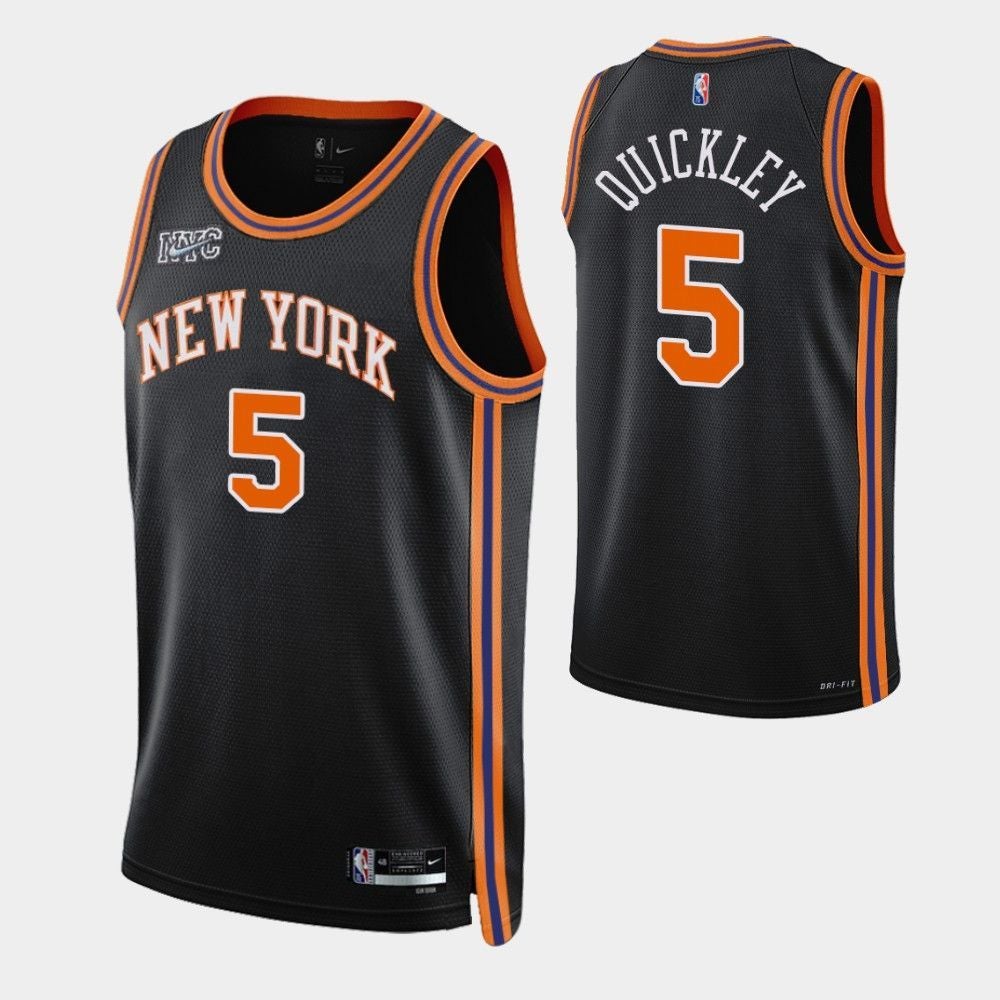 RJ Barrett New York Knicks Game-Used #9 White Jersey vs. Los Angeles  Clippers on February 4, 2023