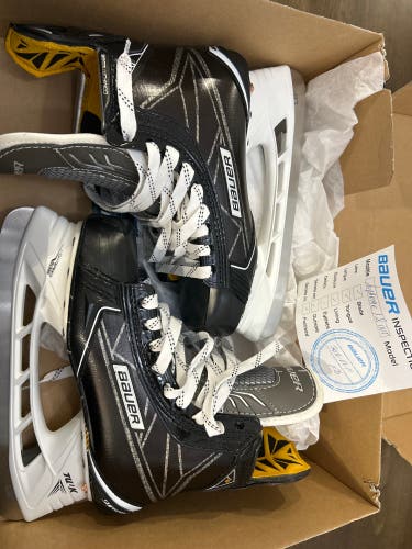 New Bauer Regular Width Pro Stock Size 5.5 Supreme 1S Pro Hockey Skates