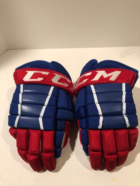 Used CCM HG97 Gloves 14" Pro Stock ULowell