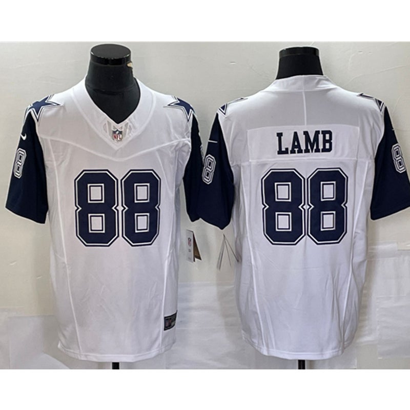 Men's Nike CeeDee Lamb Navy Dallas Cowboys Vapor Elite Jersey