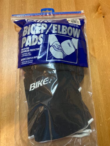 Bike  Bicep /Elbow Pads Adult Large  15-17 Model 7278 Bk