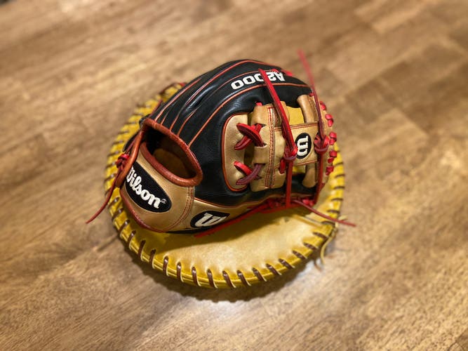 Restored Wilson Right Hand Throw Infield A2000 PF88 Baseball Glove 11.25”
