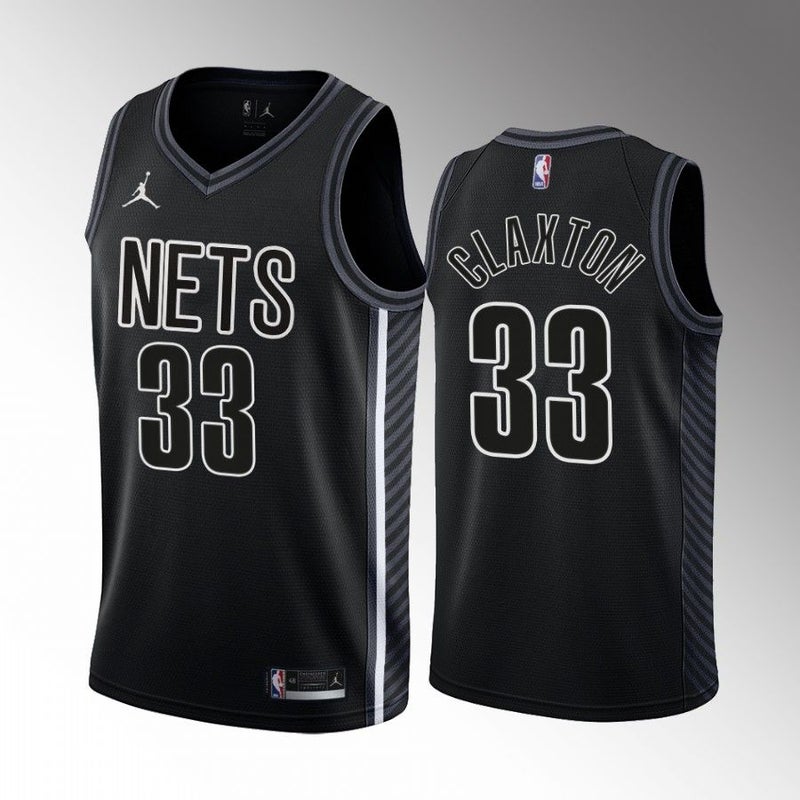 Nic Claxton - Brooklyn Nets - Game-Worn Statement Edition Jersey