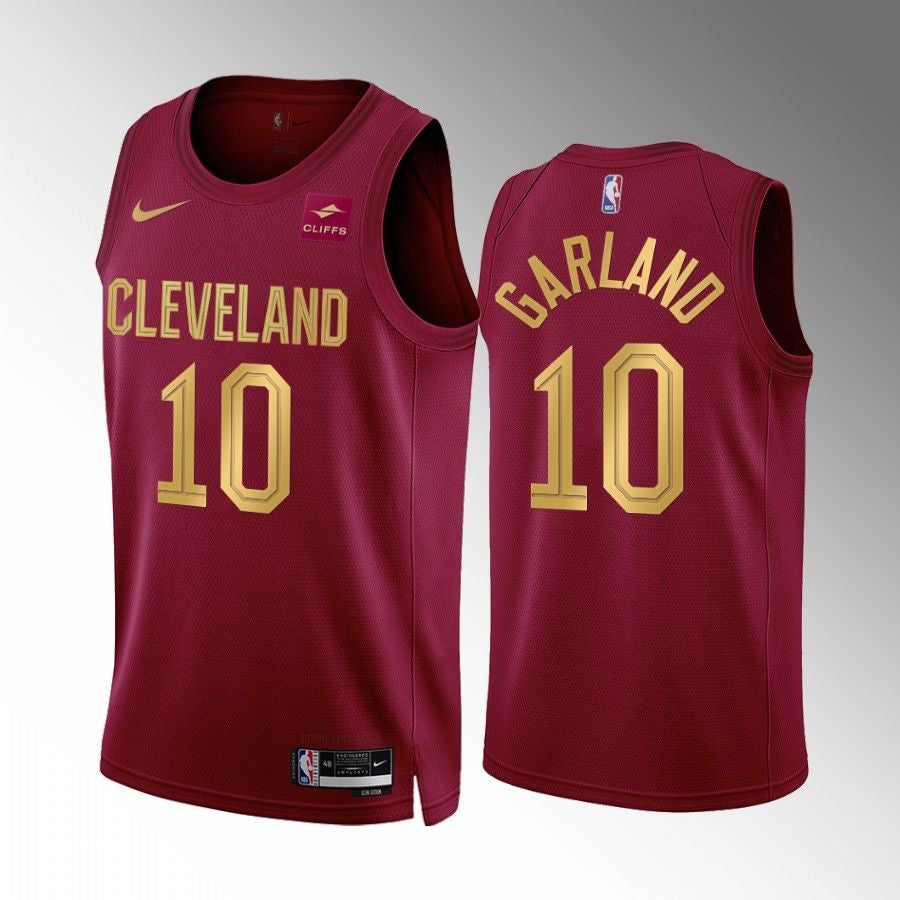 2022 Cleveland Cavaliers GARLAND#10 Urban Edition Red NBA Jersey