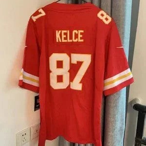 Nike Men's Kansas City Chiefs Travis Kelce #87 Red T-Shirt