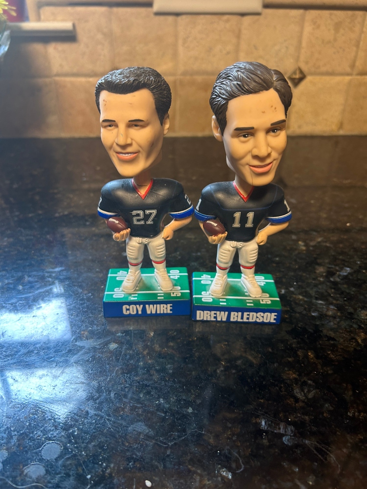 Vintage Cory wire, Andrew Bledsoe bobble head