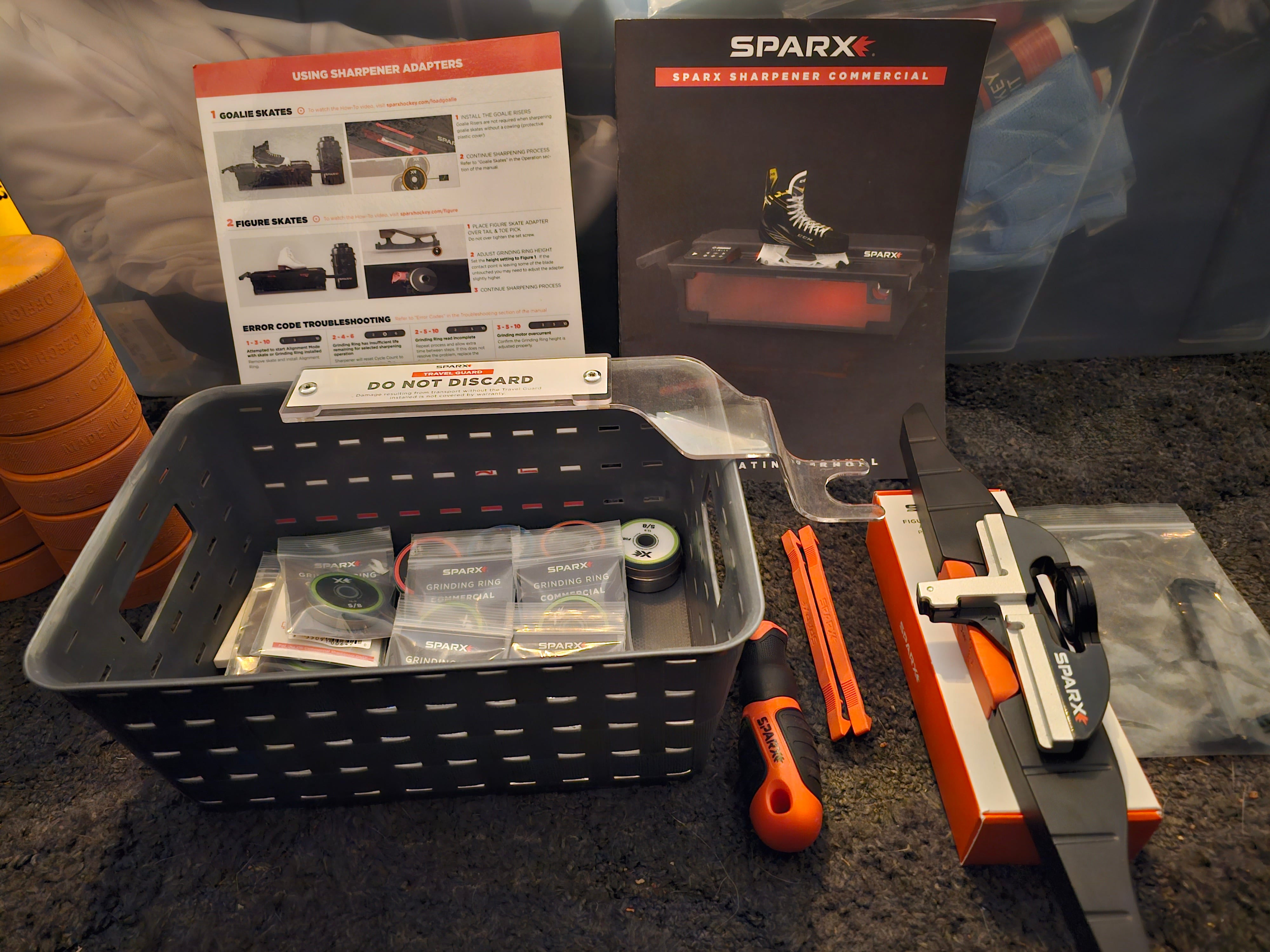 Pro Commercial Skate Sharpeners for Teams, Rinks & Retailers – Sparx Hockey