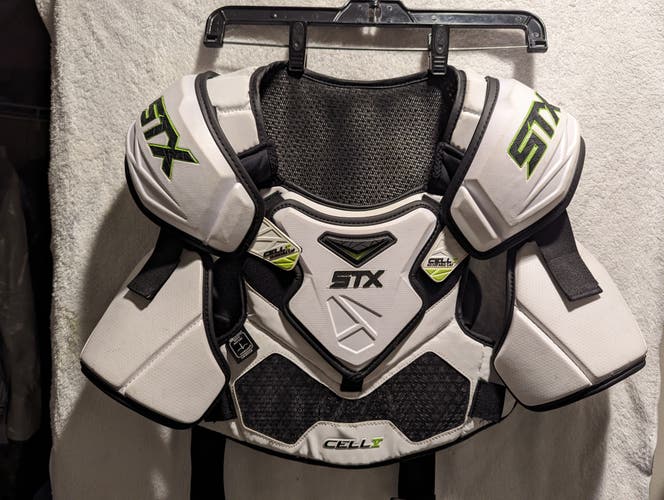 Youth Used Large STX Cell V Shoulder Pads
