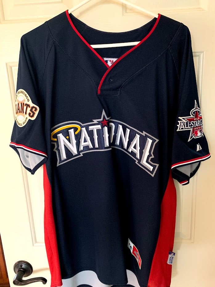 MLB 2010 All-Star Game National League #38 Brian Wilson Authentic Batting  Practice Jersey