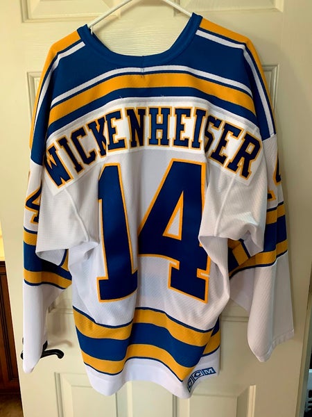 NHL St. Louis Blues Vintage #14 Doug Wickenheiser Jersey