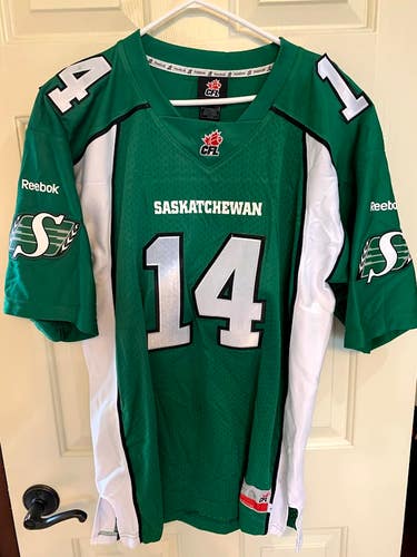 CFL Saskatchewan Roughriders #14 Madden Jersey