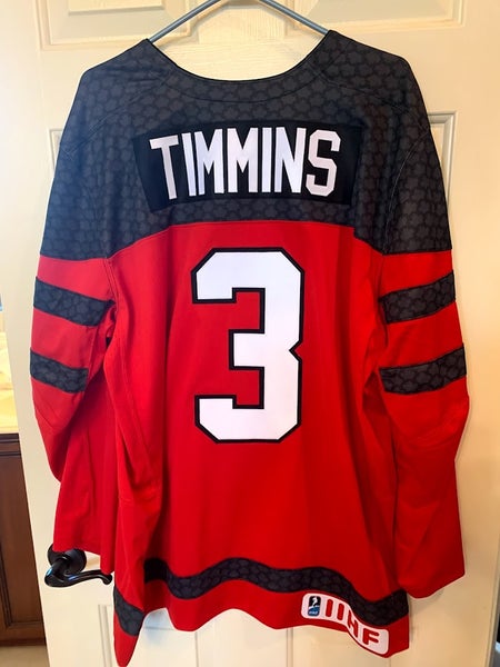 Team Canada 2018 World Junior Hockey Championships #3 Conor Timmins Jersey