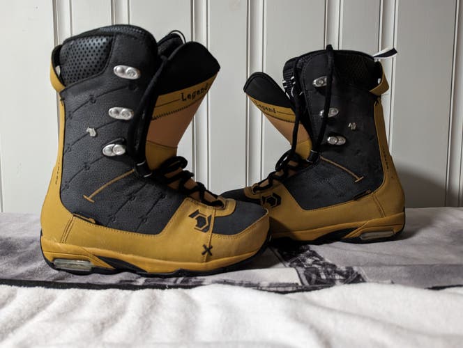 Used Northwave Legend Men's Snowboard Boots Sz 9.5