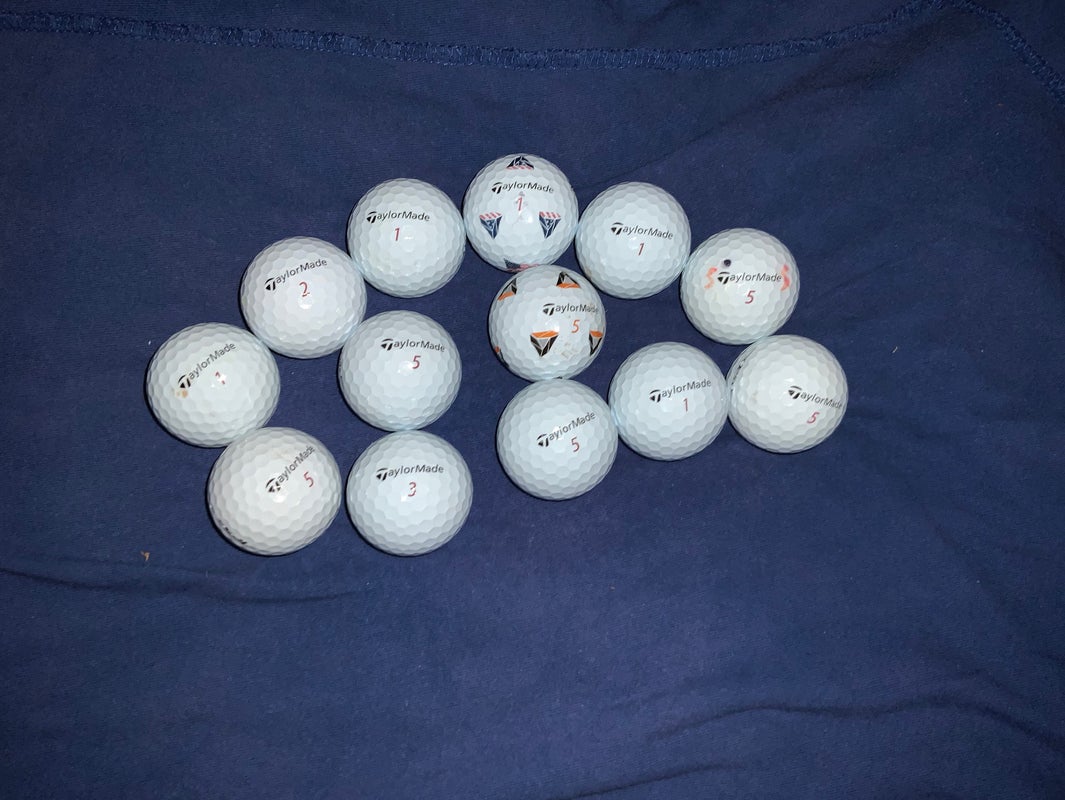 Used balls Taylormade TP5x
