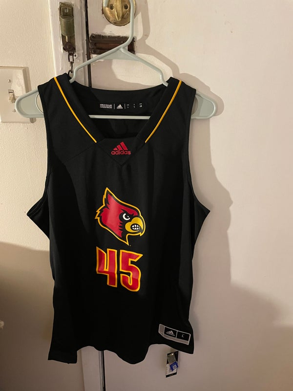 Louisville Cardinals Black New Large Adidas Jersey