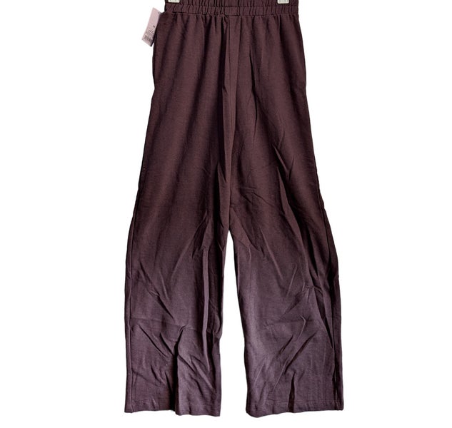 Wild Fable Wide Leg Straight High Rise Casual Sweatpants Dark