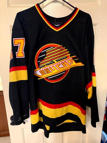 NHL Vancouver Canucks 1993/94 Vintage #27 Sergio Momesso Jersey