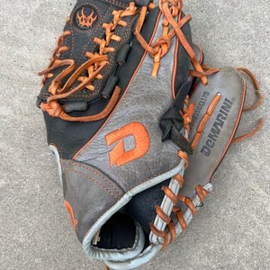Used DeMarini Insane Right Hand Throw Baseball Glove 11.75"