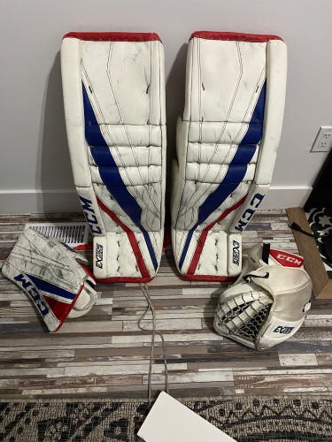 35” CCM Eflex 3 goalie gear Lefevre Design