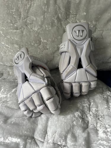 Used Player's Warrior 12" Burn Pro Lacrosse Gloves