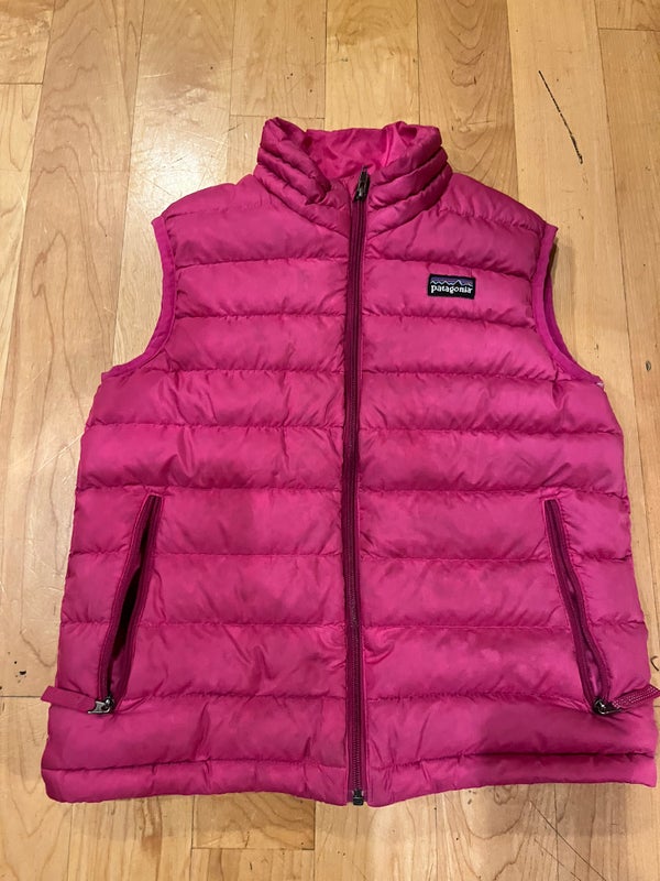 Used girls Patagonia Vest Size 8