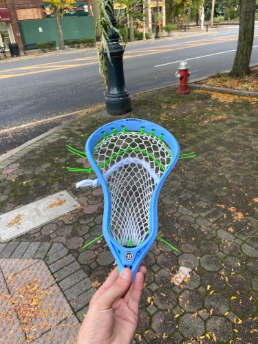 Baby Blue Evo QX-O - Professionally Strung With Stringking 5S Mesh