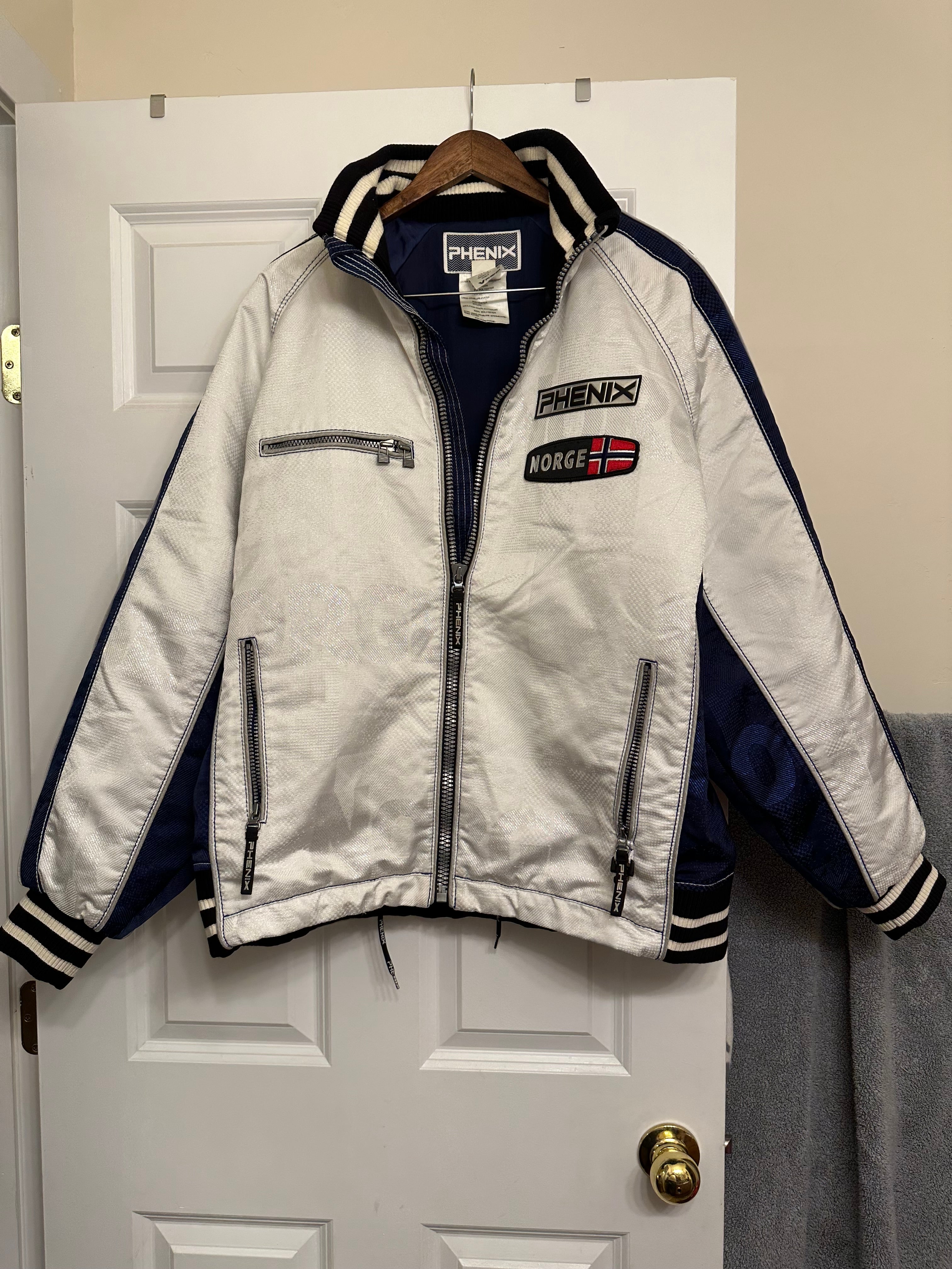 Shippuden Curse Mark Sherpa Half Zip Jacket (Off White) *Pre Order* 2XL