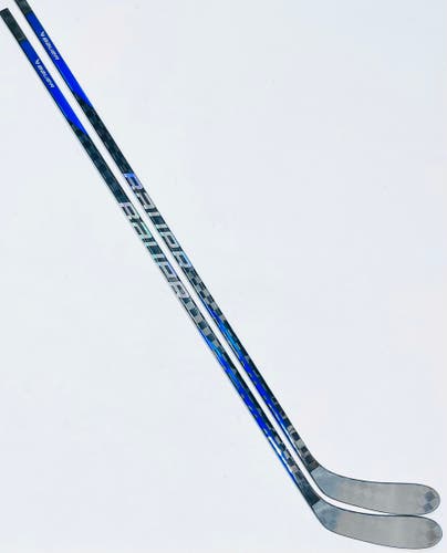 New 2 Pack Custom Blue Bauer Nexus SYNC (R32 Build) Hockey Stick-LH-P28-95 Flex-Grip