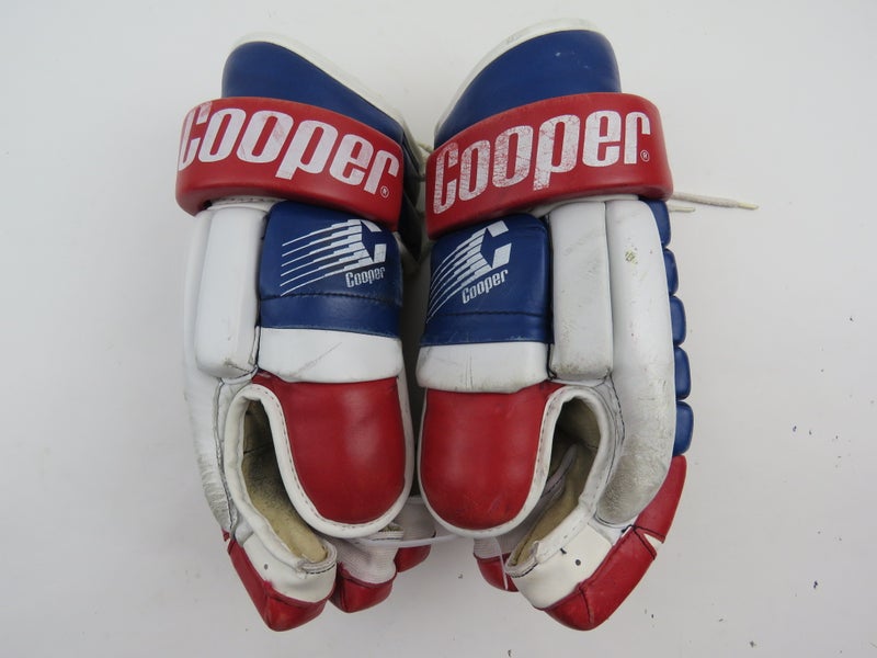 Senior Vintage Cooper SC Pro Leather Hockey Gloves 14 Montreal