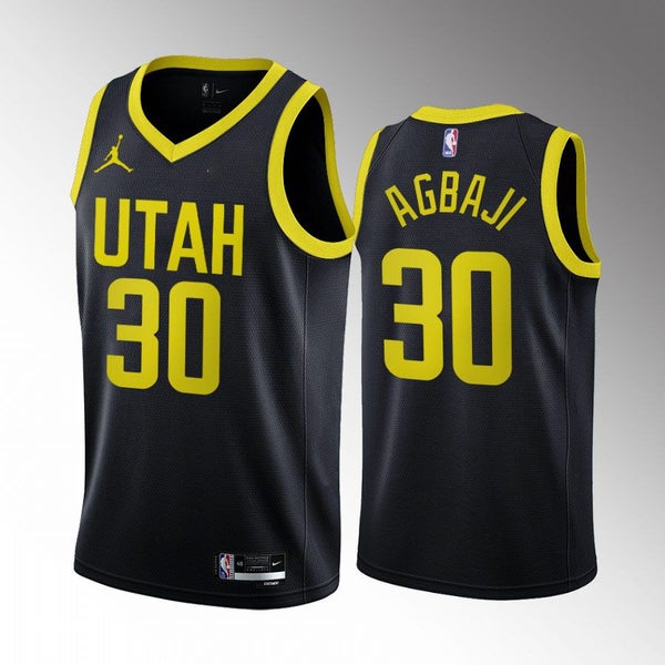 Utah Jazz Walker Kessler 2022-23 Gold Jersey