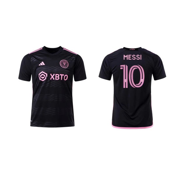 Lionel Messi Inter Miami CF pink and black jerseys now available