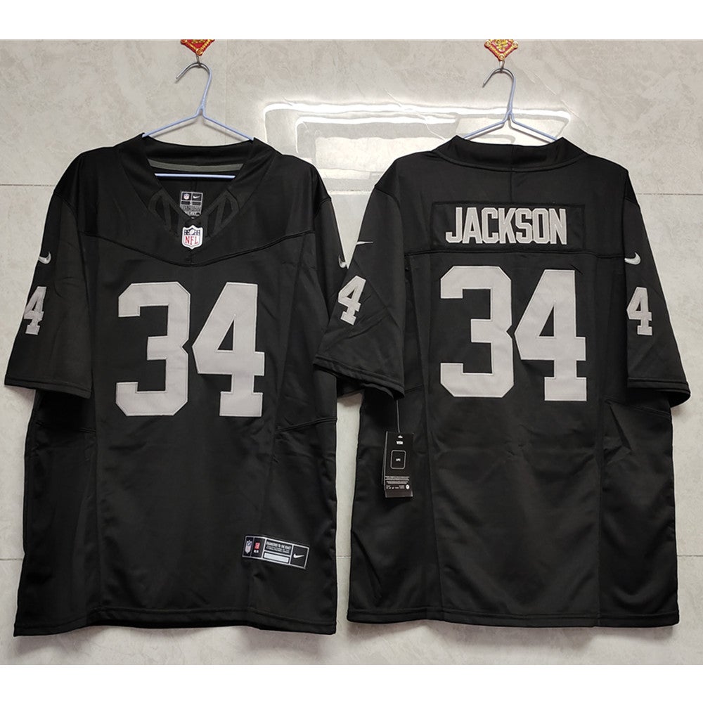 Tyree Wilson Las Vegas Raiders Men's Nike NFL Game Football Jersey - Black XL
