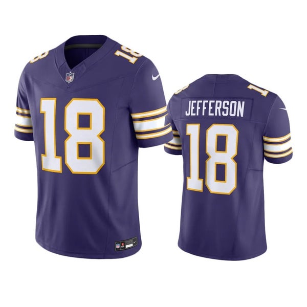 Justin Jefferson Minnesota Vikings Men's Nike Dri-FIT NFL Limited Football  Jersey.