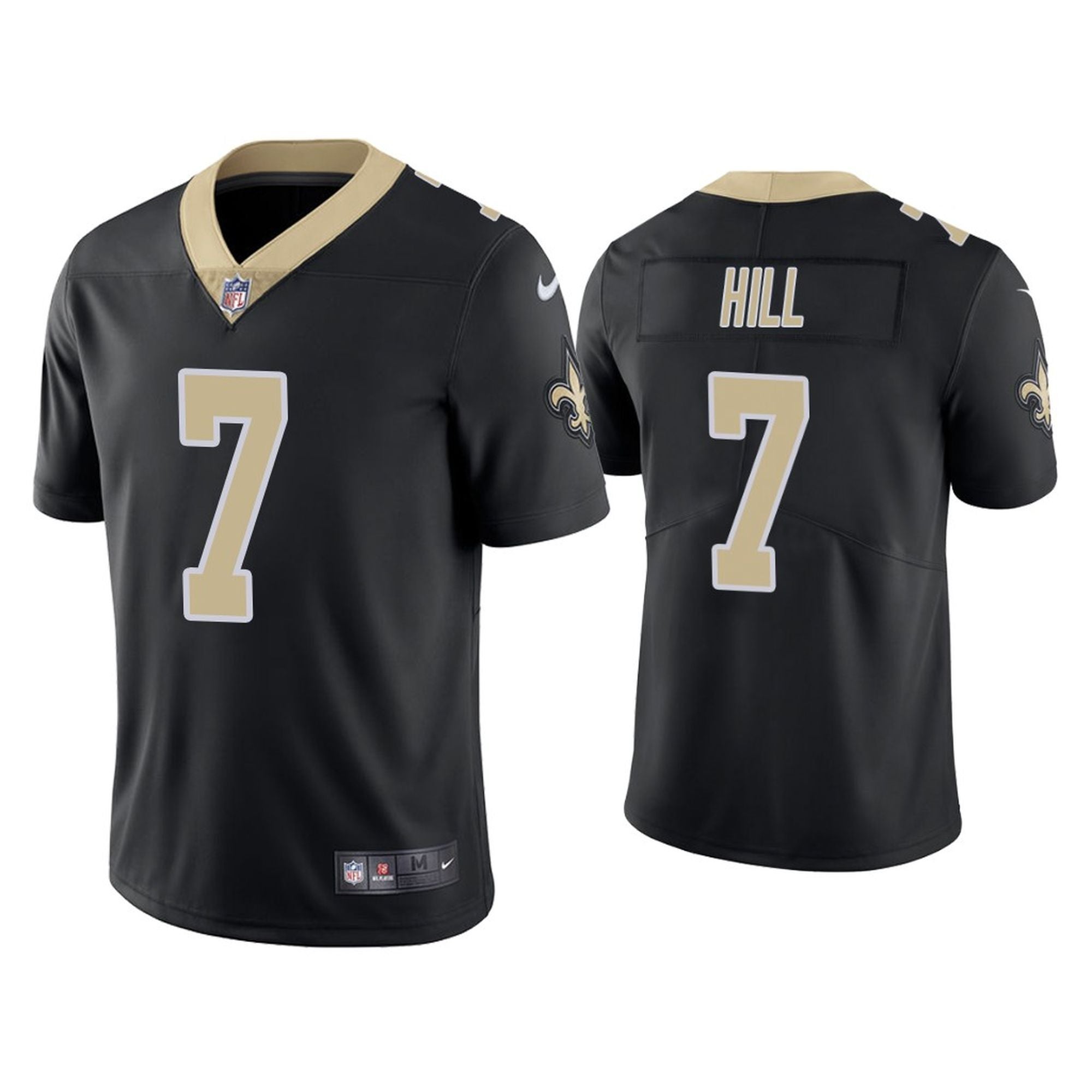 Men's Nike Alvin Kamara Black New Orleans Saints Vapor F.U.S.E. Limited Jersey Size: Large