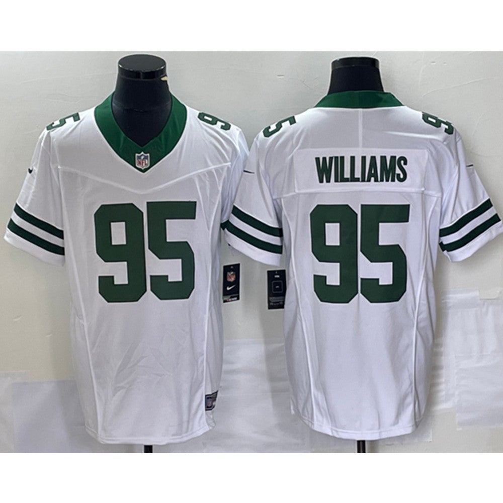 Quinnen Williams New York Jets Men's Nike NFL Game Football Jersey - White M