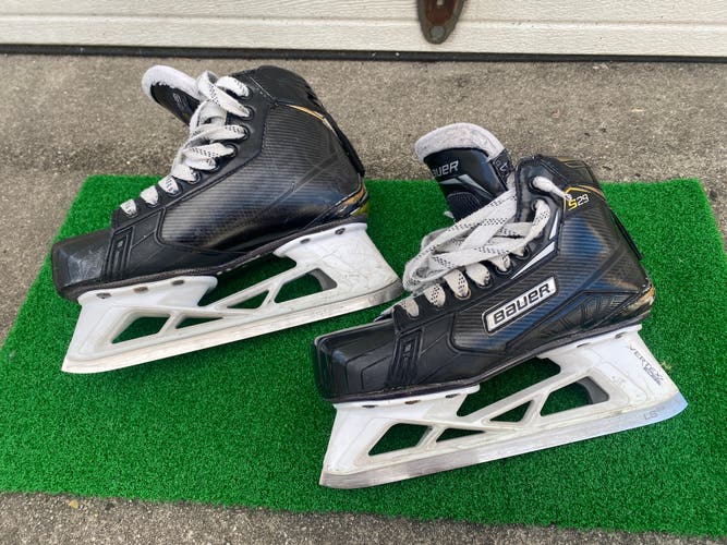 Bauer Supreme S29 Hockey Goalie Skates Size 4.0D