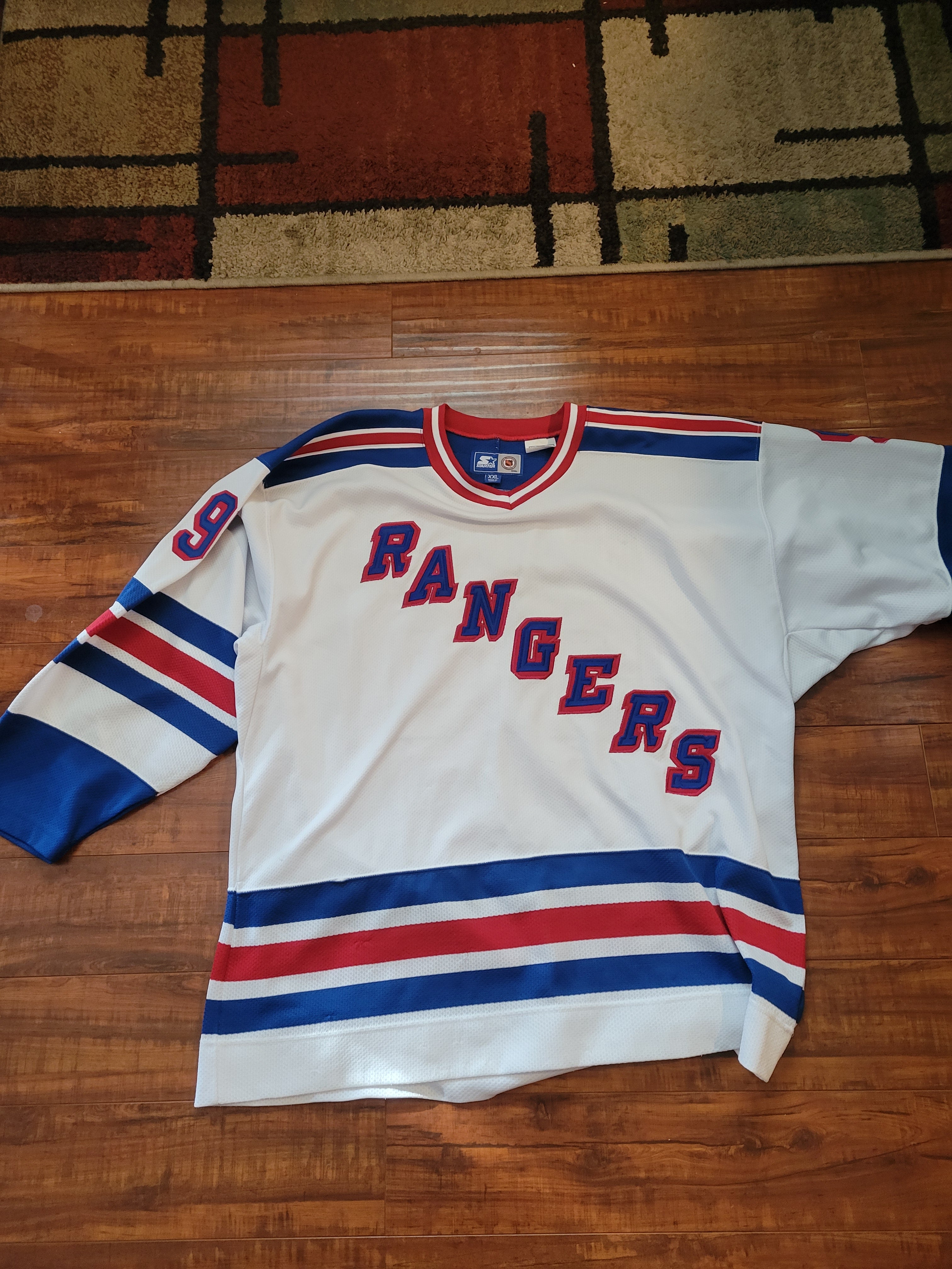 NHL New York Rangers authentic pro KOHO #4 jersey